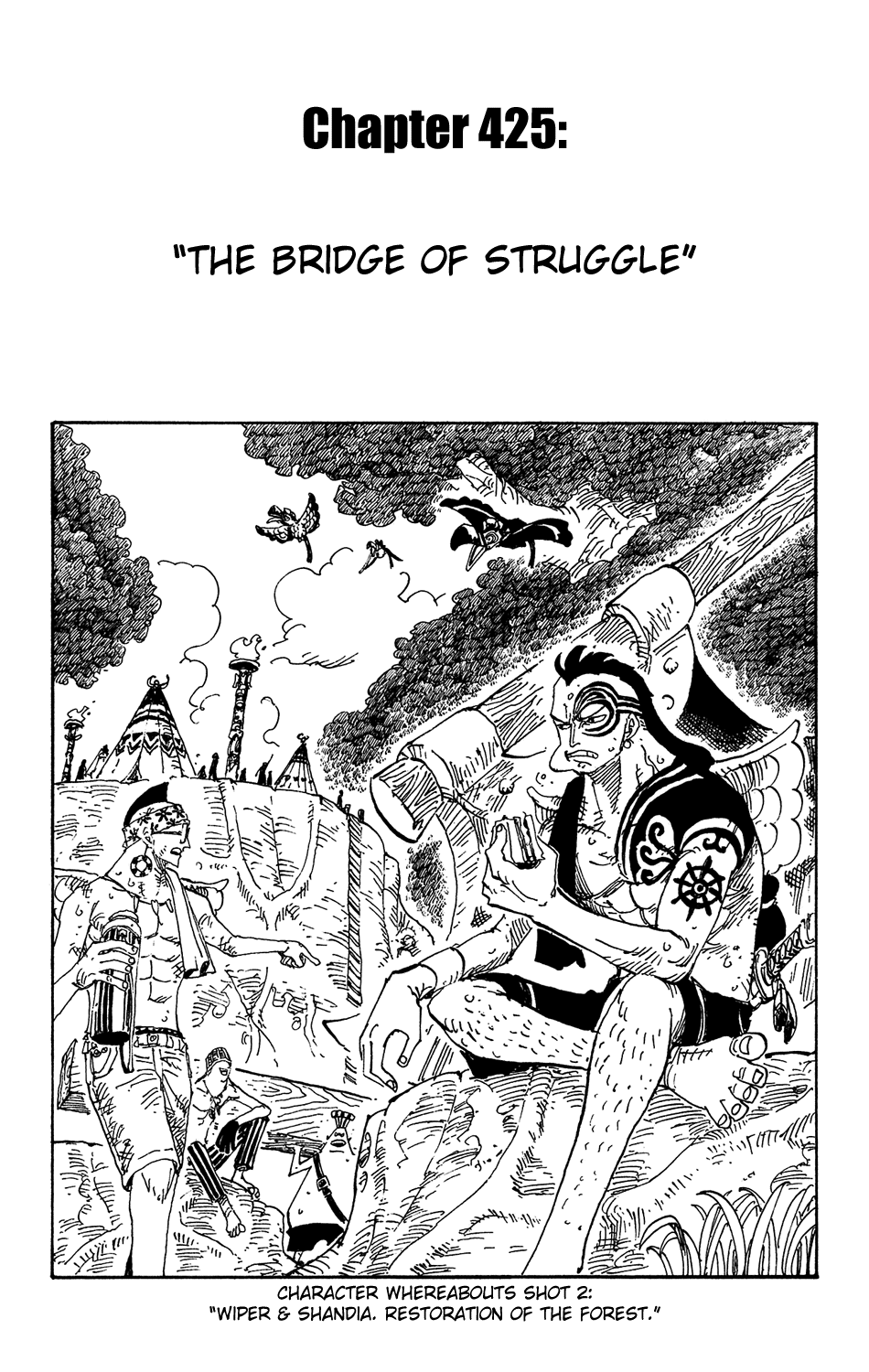 One Piece, Chapter 425 image 01